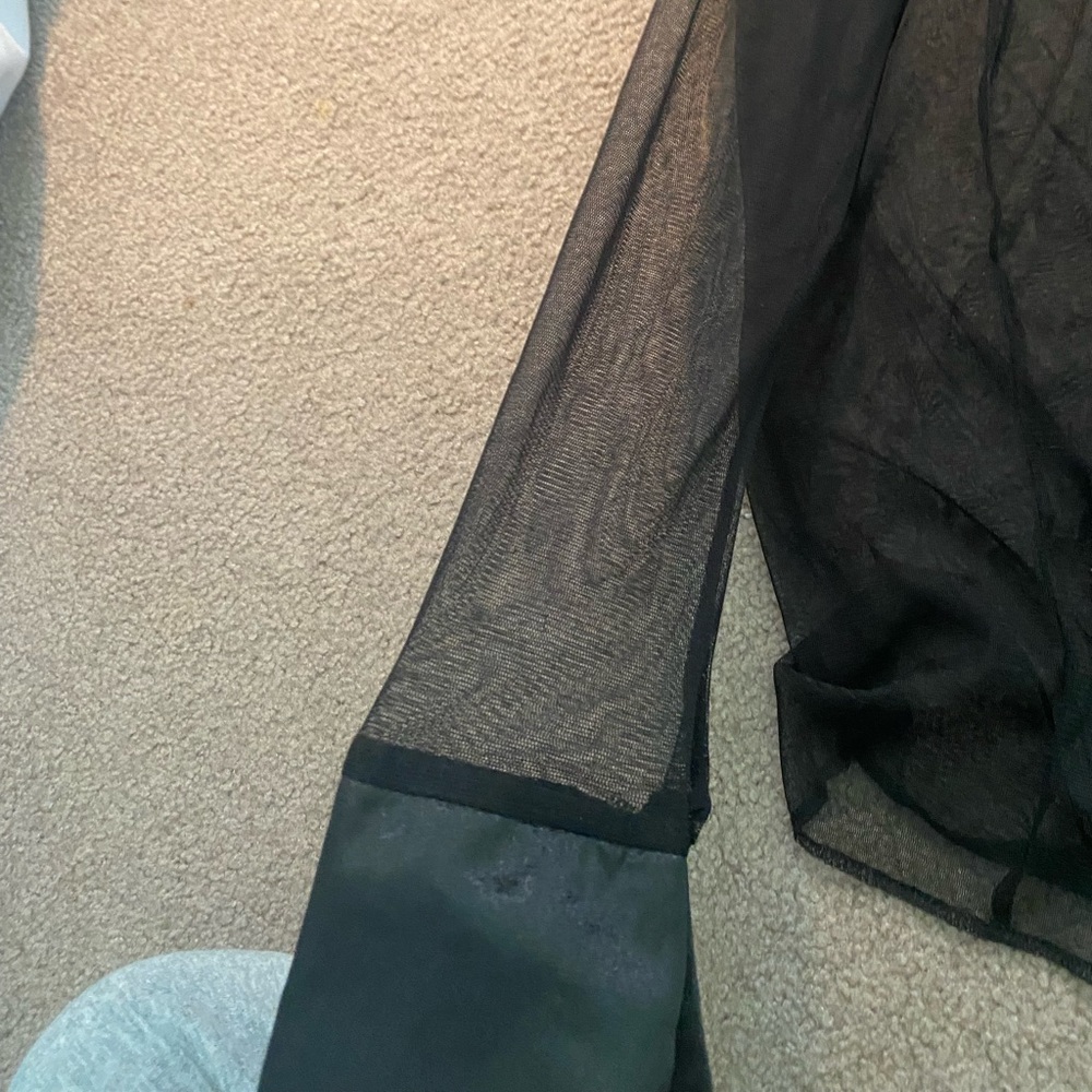 mesh button up - Picture 4 of 4